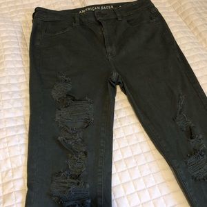 High-Waisted AE Super Stretch X Skinny Jeans